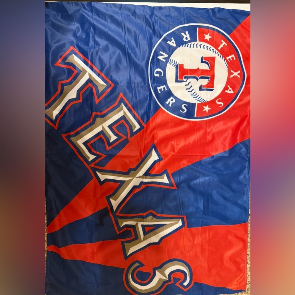 Genuine Merchandise Texas Rangers Flag